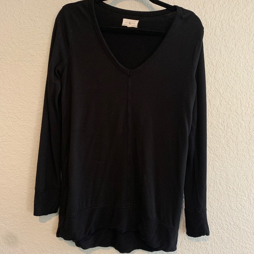 Simple black long sleeve